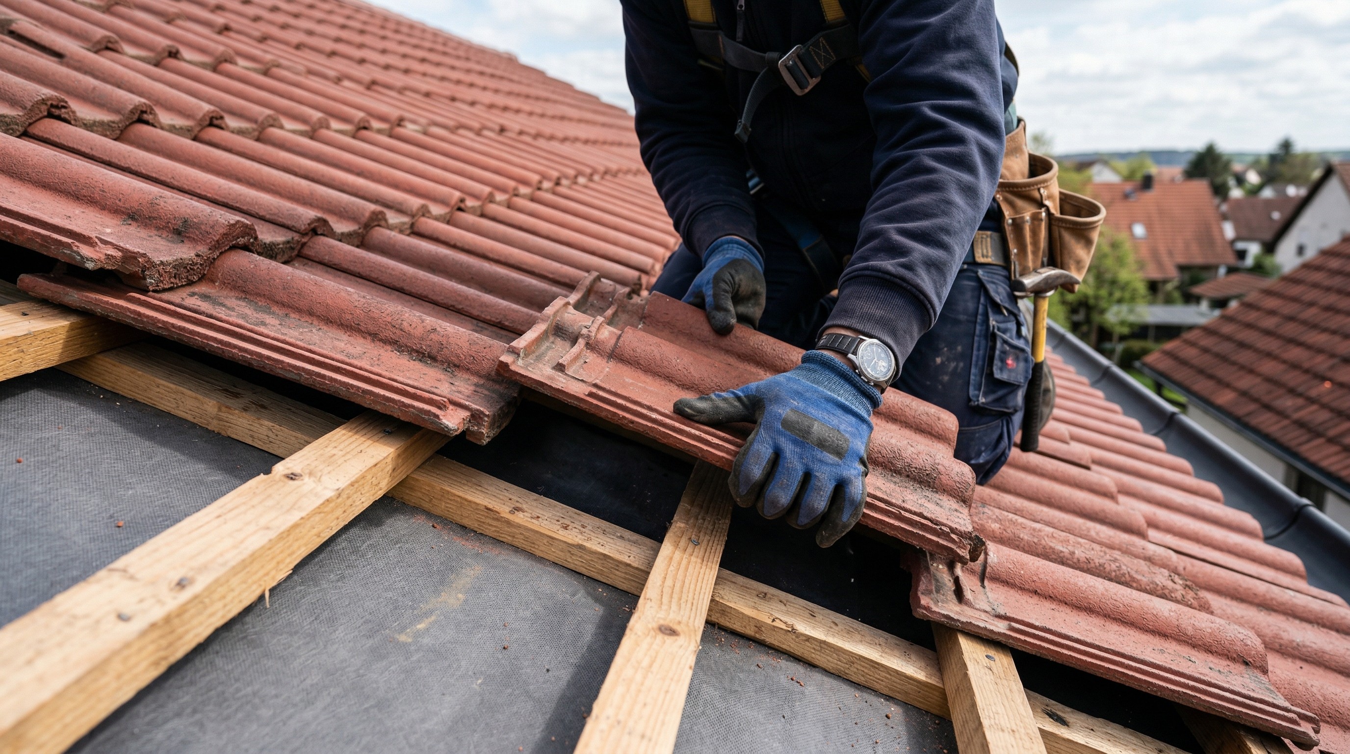 Von der HWK Ufr. ö.b.u.v. Sachverständiger für das Dachdeckerhandwerk Marco Beck – Dachdecker Nüdlingen